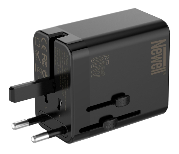 Newell Ładowarka sieciowa GaN travel adapter 65 W - 1337474 - zdjęcie 3